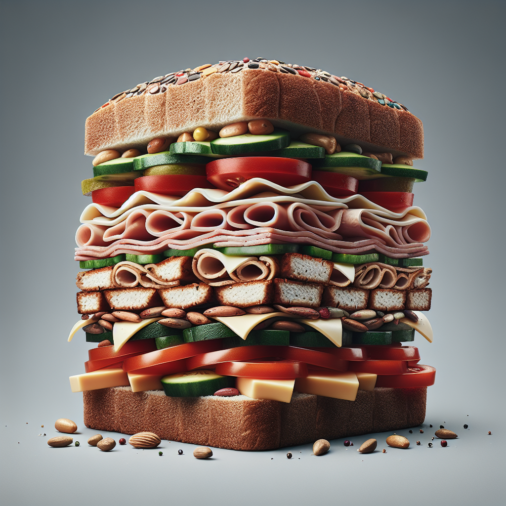 Doğru Sandviç Nasıl Olmalı ? Protein bombası bir tarif!