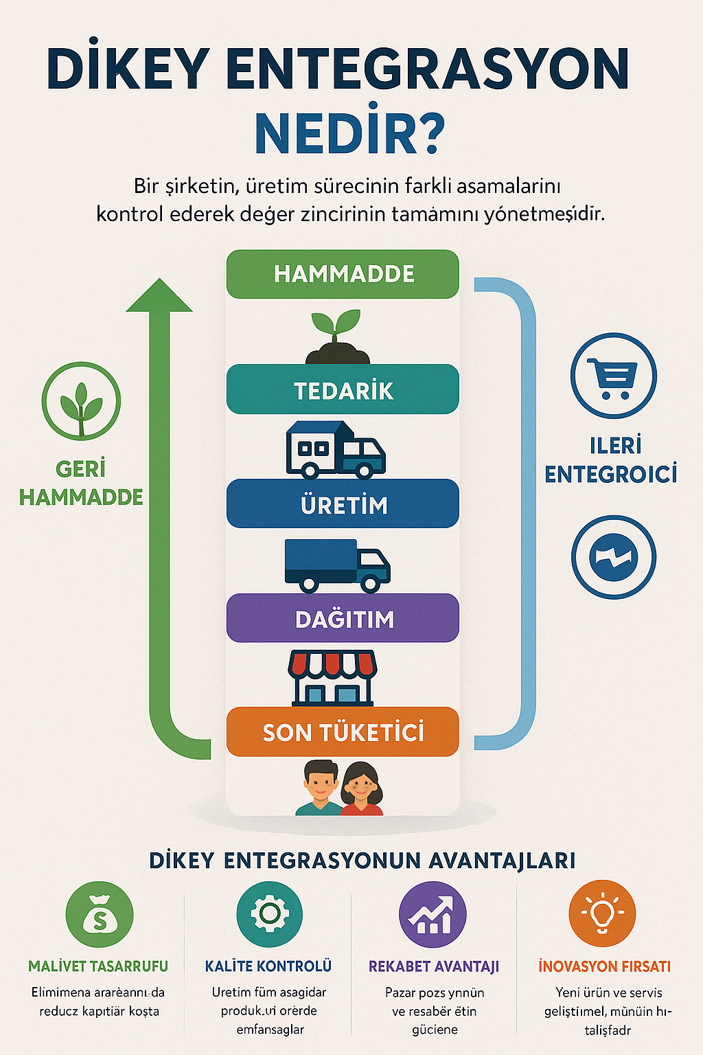 Dikey Entegrasyon ( Dikte Entegrasyon ) Nedir ?